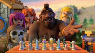 Clash Is Raiding Chess Clash of Clans Animation [upl. by Ayeki630]