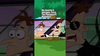 My favorite A platypus Perry The Platypus Moments phineasandferb shorts disney [upl. by Dodie]