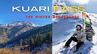 Kuari Pass  The Winter Wonderland of December [upl. by Audras]