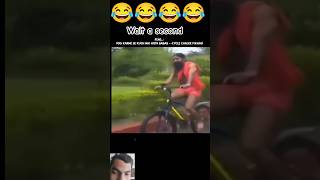 BABA ram dav ne gajab ki cycle chalyi 😂😂 youtube funny shorts comedy [upl. by Jb500]