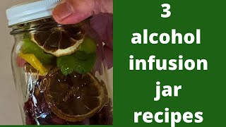 Alcohol Infusion Jar DIY includes recipes to use its a less than 5 minute DIY [upl. by Oilisab]