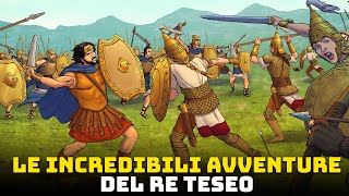 Le Avventure del Re Teseo  Mitologia Greca  Video Completo [upl. by Uda]