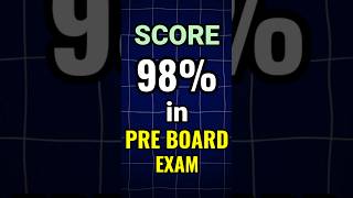 CLASS 10  How To Score 95 in PRE BOARDS  pre board class 10  shorts short [upl. by Lekim]