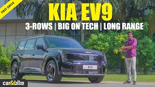 Kia EV9 Electric Flagship Comes to India  First Look [upl. by Eelrahs]