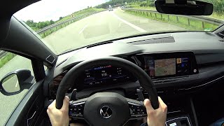 2021 VW Golf 8 R  short test drive  POV [upl. by Erwin24]