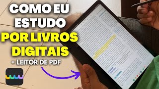 como eu estudo por livro digital o melhor leitor de PDF [upl. by Chloette]