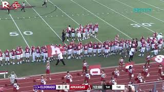 Arkansas High School Football vs Eldorado [upl. by Atinot]