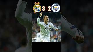 Real Madrid 🆚️ Manchester City 32Imaginary match highlightsshorts football youtube ronaldo [upl. by Eeladnerb]