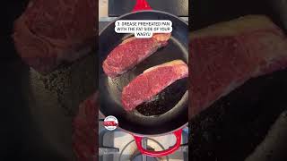 How to Cook the Perfect Wagyu NY Steak [upl. by Atiekan]