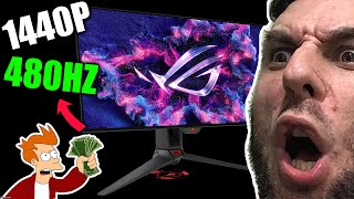 🛑 Endgame OLED Monitor 😱👑 Asus  CES 2024 [upl. by Mahau]