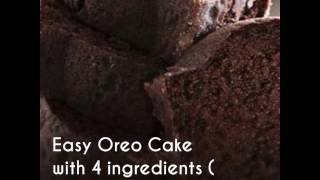 Eggless Oreo Cake with 4 ingredients in Pressure cooker How to make a Eggless Cake in PressureCooker [upl. by Toni172]