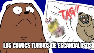 Los extraños cómics de Escandalosos  WE BARE BEARS Comic [upl. by Trumaine292]