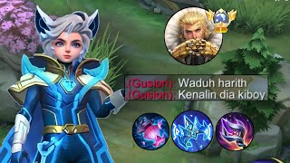 REVIEW NEW ITEM HARITH MELAWAN TIGREAL JAGO MONTAGE SEPERTI KIBOY  HARITH TOP 1 GLOBAL  MLBB [upl. by Moorish103]