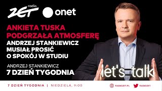 Ankieta Tuska podgrzała atmosferę Andrzej Stankiewicz musiał prosić o spokój w studiu [upl. by Yokoyama]