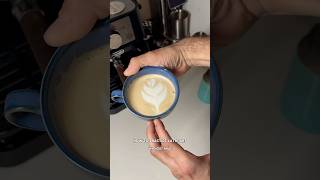 How to practice latte art without milk tutorial latteart shorts aesthetic instantcoffee howto [upl. by Alexio]