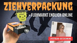 ❤️ Pop up Match Box  Verpackung zu Halloween mit Popup Effekt [upl. by Sergu46]