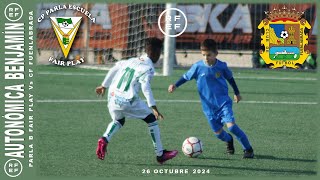 Fuenlabrada FC Vs Parla Fair play B  Benj Autonómica 202425 Aarón Ruiz Hernández [upl. by Eirojam]