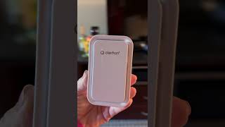 Clarifion ionizers travel with me to hotels  do you bring yours  clarifion freshair ionizer ad [upl. by Ayouqes]