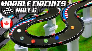 MARBLE CIRCUITS 2022  RACE 6 MONTREAL GP by Fubecas Marble Runs [upl. by Coumas594]