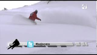 Freeride de Tubos en Astún con Santi Cabrero [upl. by Aisatan]