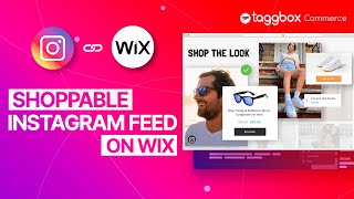 How To Embed Shoppable Instagram Gallery On Wix [upl. by Allred]