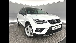 SEAT Arona 10 TSI FR Euro 6 ss 5dr [upl. by Chong925]