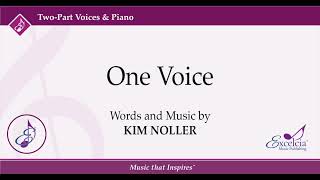 One Voice  Kim Noller [upl. by Yrrag]