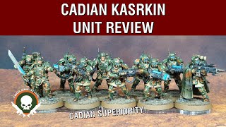 Unit Review Kasrkin  10th Edition Index [upl. by Shien]