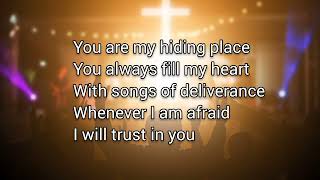 You are my hiding place  Worship Song Lyrics video [upl. by Mazman]