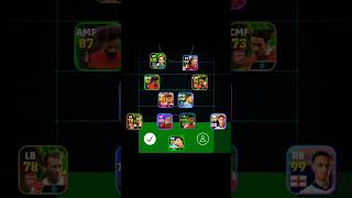 Efootball best formation 😱😱😱efootball pesformation footballvideogame pes2021 pesmobile pes [upl. by Jamila]