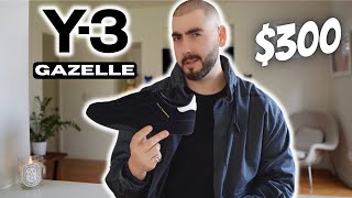 3 REASONS Why I Spent 300 On The Y3 Adidas Gazelle WORTH IT [upl. by Idok]