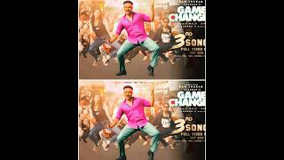 Game Changer Movies 3rd Single Budget  Game Changer 3rd Song Update ramcharan globalstar viral [upl. by Arob]