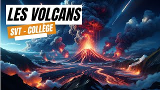 Les volcans  SVT Collège [upl. by Atniuqal]