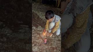 Rocket Skyshot diwali experiment crackers vlog happydiwali patakhe diwalicelebration patakha [upl. by Aribold]