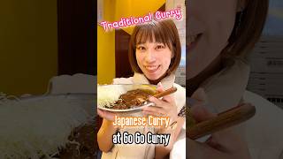 A Japanese girl shares Japanese style Curry Rice at Go Go Kare in Akihabara [upl. by Lihcox]