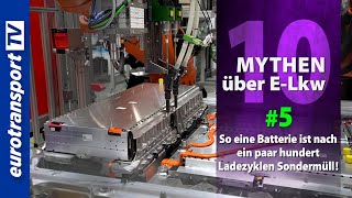 Mythos 5 So eine Batterie ist nach ein paar hundert Ladezyklen Sondermüll [upl. by Rozanne]