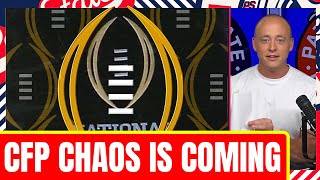 College Football Playoff CHAOS Coming  SEC Left Out Josh Pate Cut [upl. by Aliac]