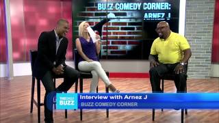 Comedian Arnez J Stops By The DBZ Studio for a Good Laugh [upl. by Hama422]