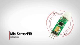 Como utilizar o Mini Sensor de Movimento PIR com Arduino [upl. by Ainerol]