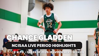 Chance Gladden NCISAA Live Period Highlights Ravenscroft School Class of 2025 [upl. by Justino]