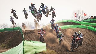 Best of MX125 💥 2 Stroke Action  Motocross Montearagón 2022 by Jaume Soler [upl. by Ettenrahc]