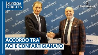 Rinnovata la collaborazione tra ACI e Confartigianato Vicenza [upl. by Sansen]