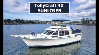 TollyCraft 40 Sundeck Motoryacht [upl. by Anhpad701]