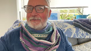 The knitting man knits vlog 3 Fairisle beginner to intermediate and other stuff knitting [upl. by Lindgren]