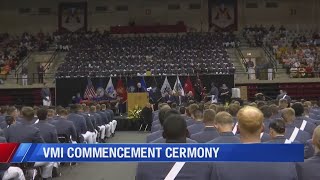 Gov Youngkin speaks at VMI commencement ceremony [upl. by Putnam]