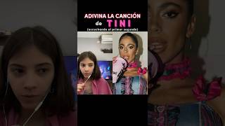 ADIVINA LA CANCIÓN DE TINI solo escuchando 1 segundo 😳🎶🧏🏼‍♀️ [upl. by Suehtomit]