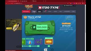 Nitro Type Auto Typer hack 2024 [upl. by Langille]