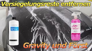 Versiegelungsreste entfernen mit Vorreiniger FX Protect Gravity PreWash und Stjärnagloss Först [upl. by Micah]