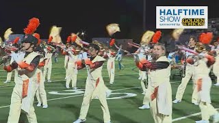 Rockwall High School Marching Bands halftime performance 101824 [upl. by Htirehc]