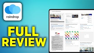 Raindropio Review 2024 Best Bookmark Manager [upl. by Whallon]
